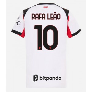 Fotbalové Dres AC Milan Rafael Leao #10 Dámské Venkovní Oblečení 2025-26 Krátký Rukáv